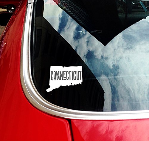 State of Connecticut Car Decal - Nudge Printing