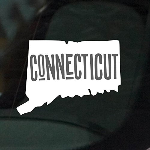 State of Connecticut Car Decal - Nudge Printing