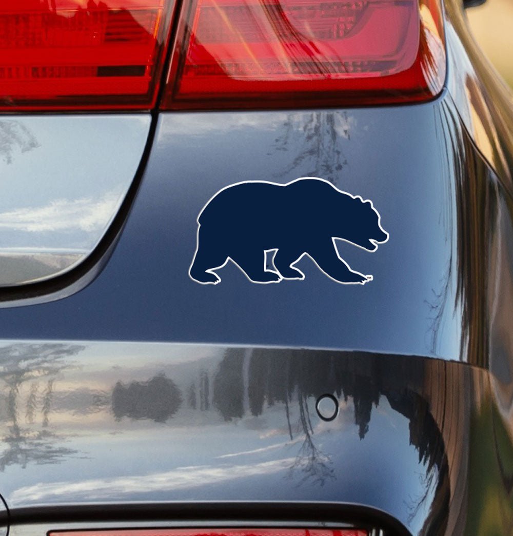 California Berkeley Golden Bear Logo Car Decal Bumper Sticker - Nudge Printing