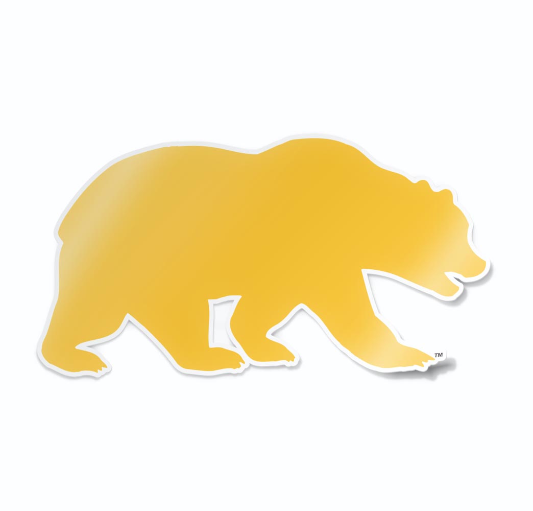 California Berkeley Golden Bear Logo Car Decal Bumper Sticker - Nudge Printing