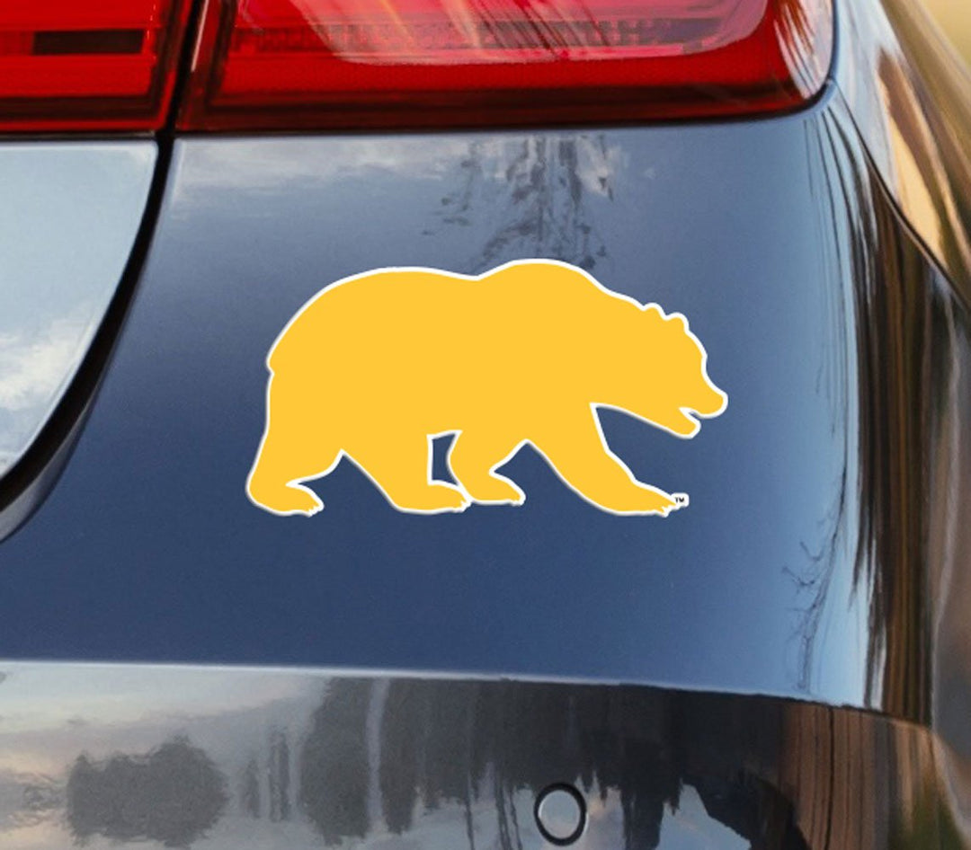 California Berkeley Golden Bear Logo Car Decal Bumper Sticker - Nudge Printing