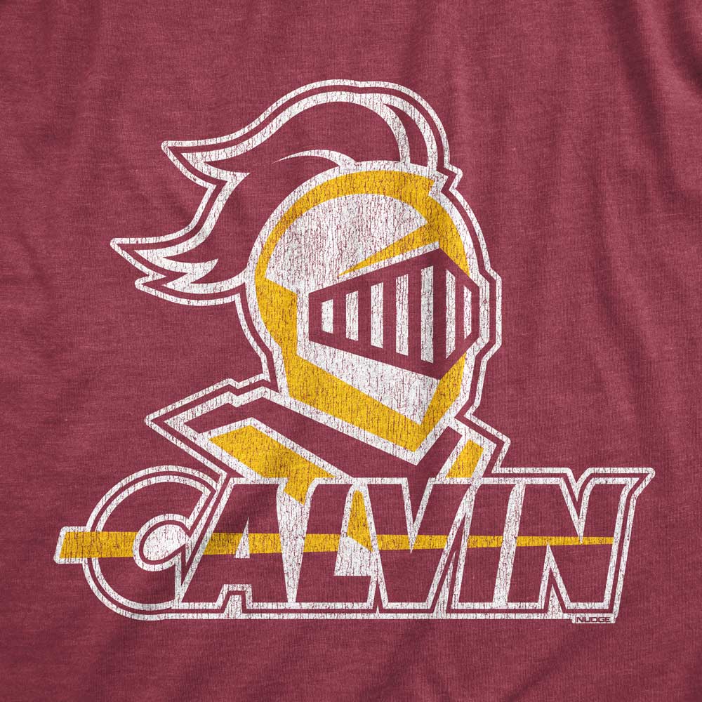 Calvin University Knight with "Calvin" Unisex T-shirt