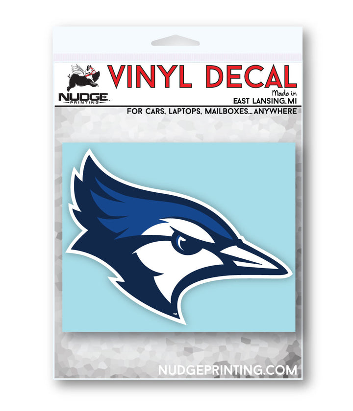 Creighton Bluejays Bluejay Decal for Car, Computer, or Water Bottle