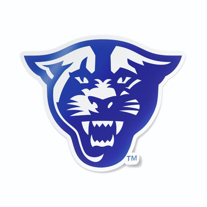 Georgia State University Panthers Mascot Logo Car Decal Bumper Sticker