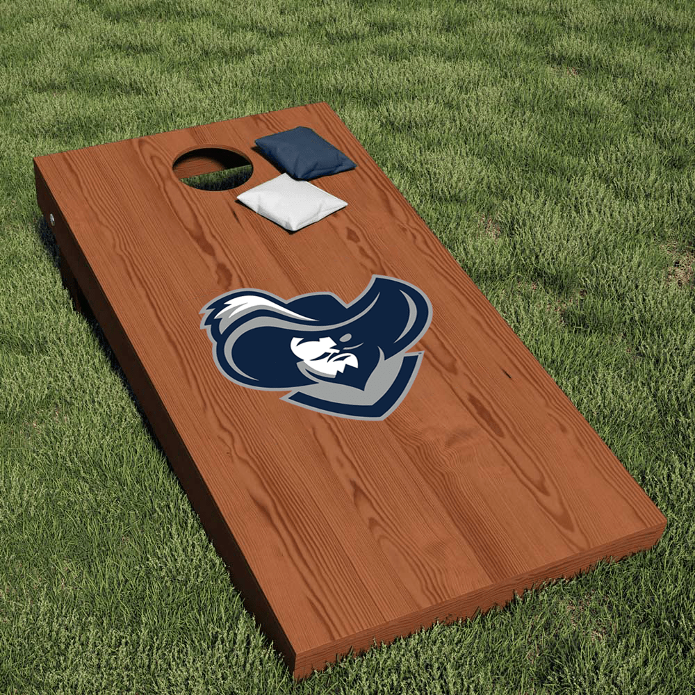 Xavier University Musketeers D'artagnan the Mascot Logo Cornhole Decal