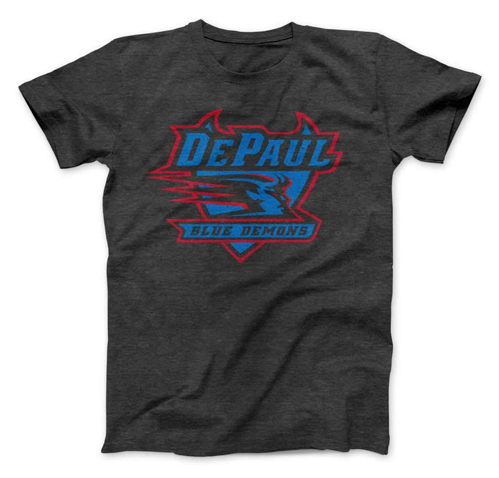 DePaul University Blue Demons Primary Logo T-Shirt - Nudge Printing