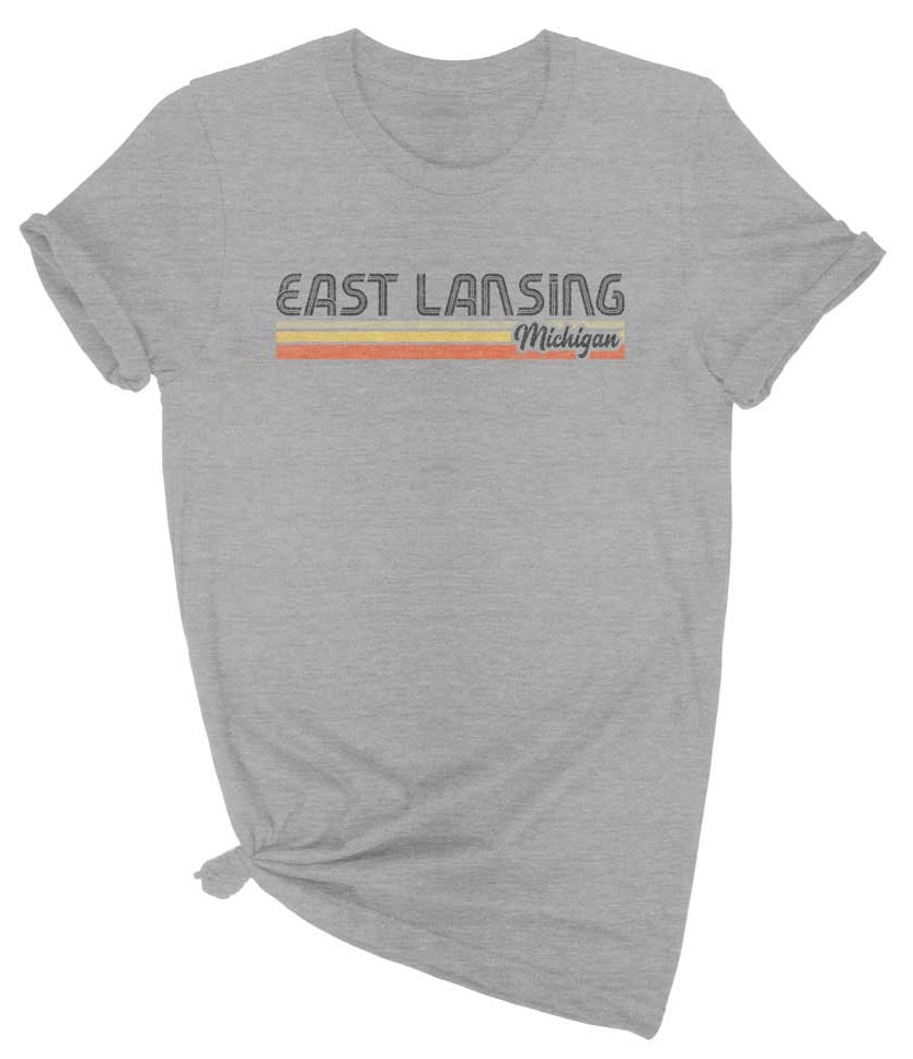 East Lansing Vintage T-Shirt - Nudge Printing