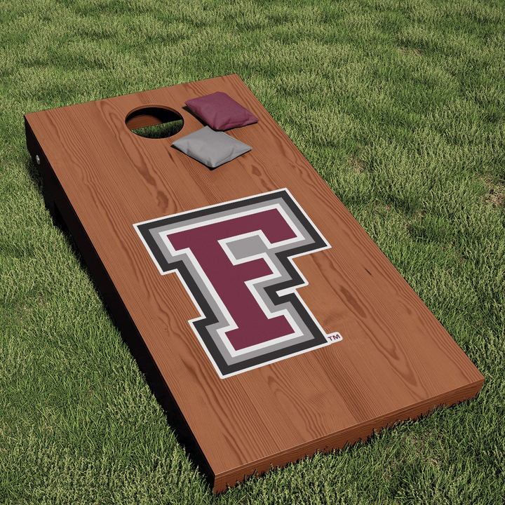 Fordham Rams Block F Logo Cornhole Decal