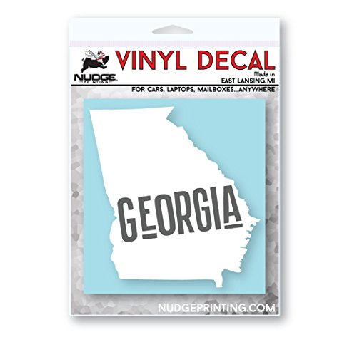 State of Georgia Car Decal - Nudge Printing