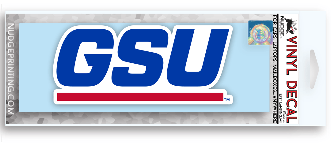 Georgia State University Panthers Block GSU Car Decal Bumper Sticker