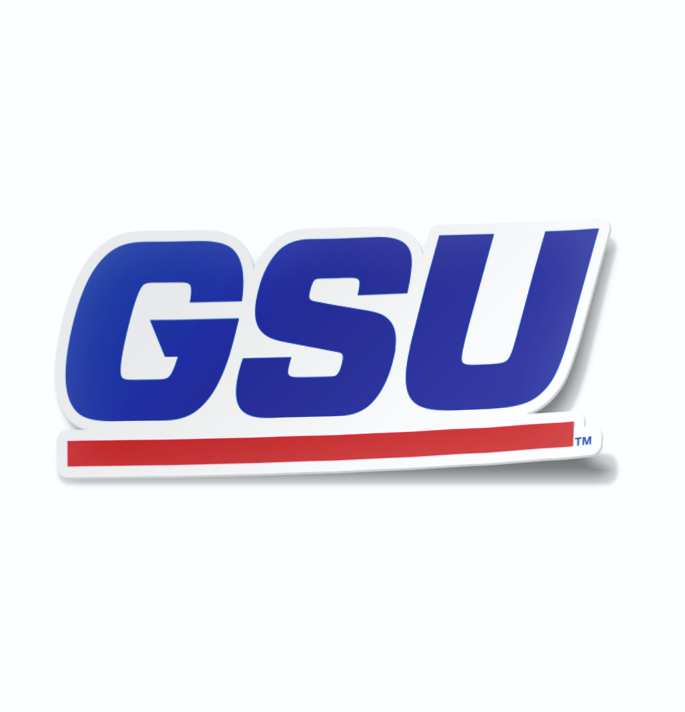 Georgia State University Panthers Block GSU Car Decal Bumper Sticker