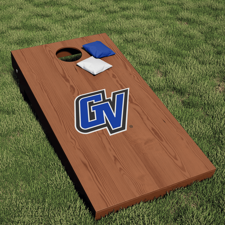 Grand Valley State University Lakers Block GV Logo Cornhole Decal