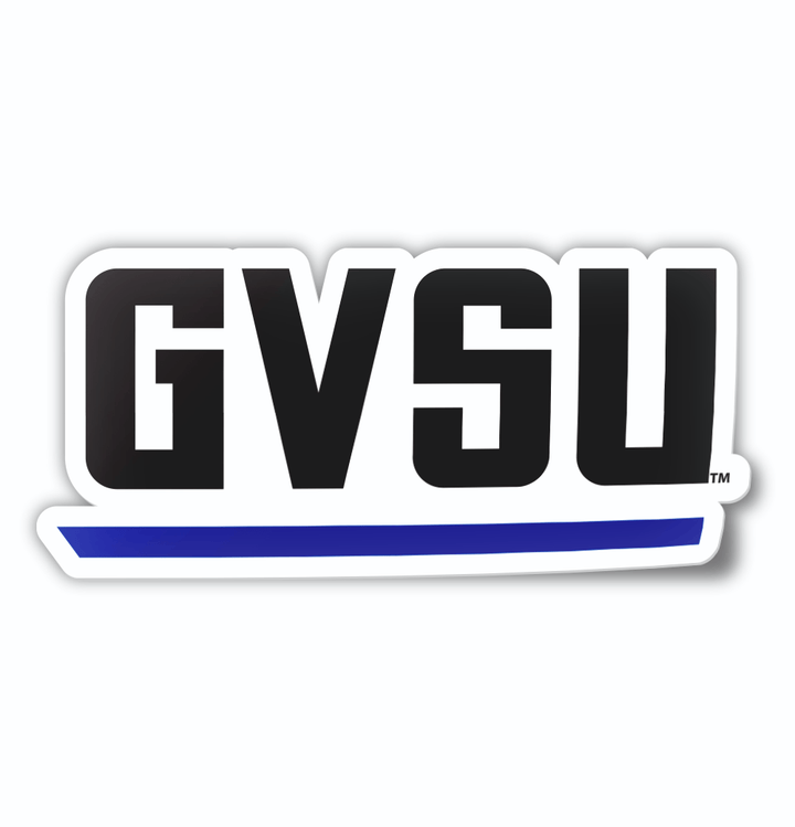 Grand Valley State University Lakers Full Length Block GVSU Car Decal