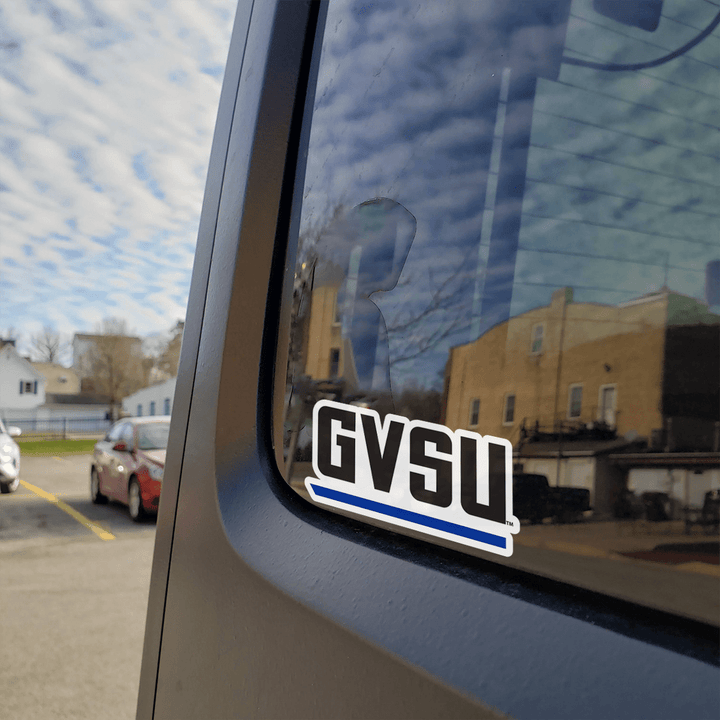 Grand Valley State University Lakers Full Length Block GVSU Car Decal