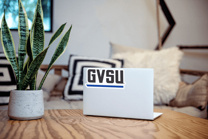 Grand Valley State University Lakers Full Length Block GVSU Car Decal