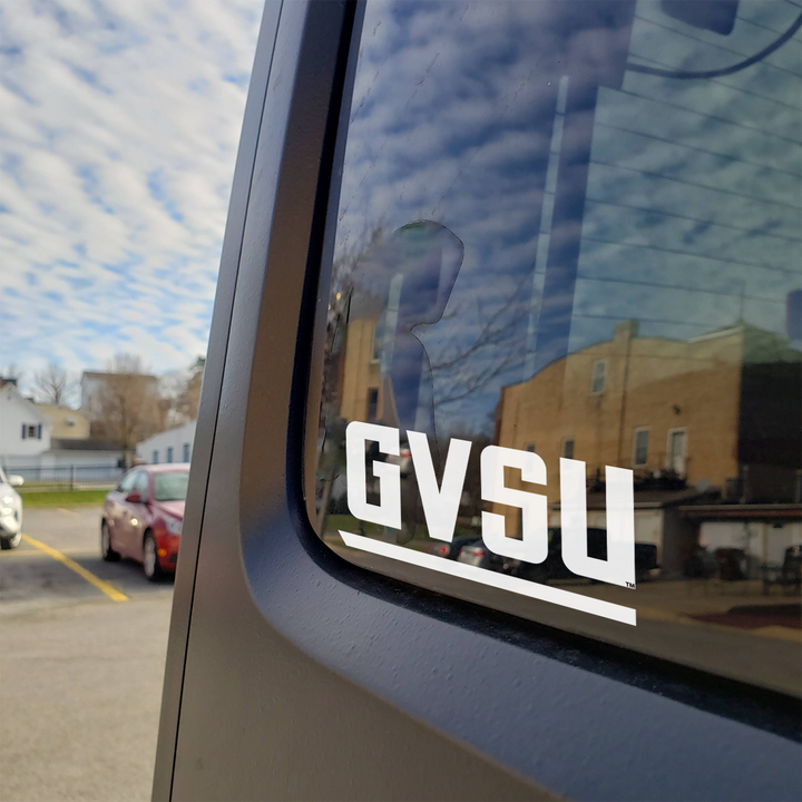 Grand Valley State University Lakers Full Length Block GVSU Car Decal