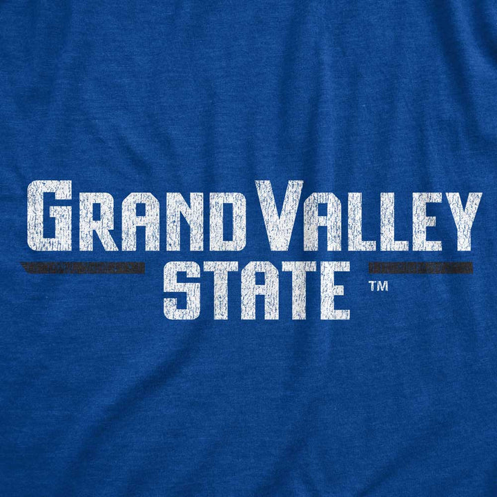 Grand Valley State University Lakers Premium Blue T-Shirt - Nudge Printing