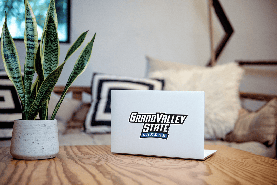 Grand Valley State University Wordmark Logo Car Decal - Nudge Printing