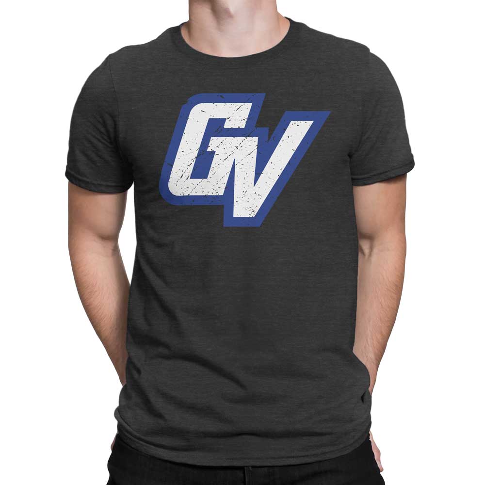 Grand Valley State University Lakers Premium GV T-Shirt - Nudge Printing