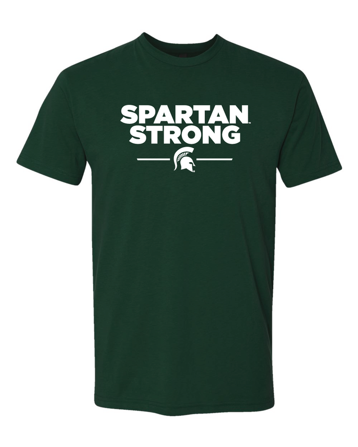 Official Green Spartan Strong Fundraiser (100% Profit Donation) - Michigan State University T-Shirt