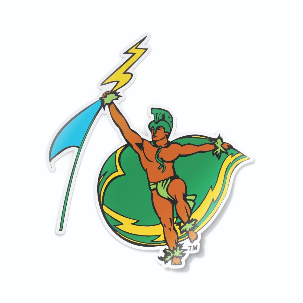 University of Hawaii Vintage Warrior Car Decal Bumper Sticker