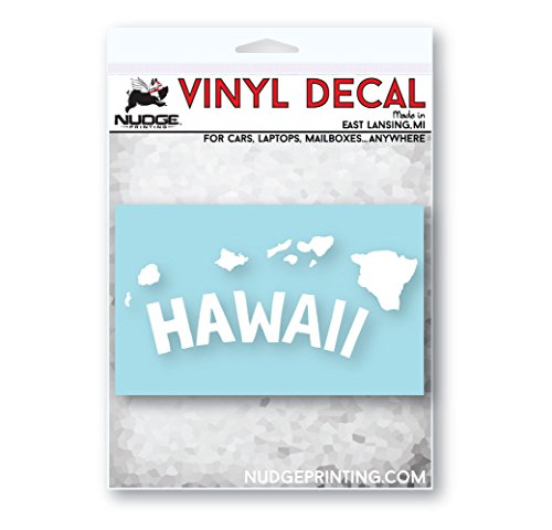 State of Hawaii Car Decal - Nudge Printing