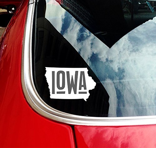 State of Iowa Car Decal - Nudge Printing