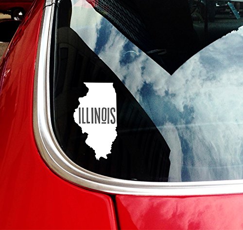 State of Illinois Car Decal - Nudge Printing