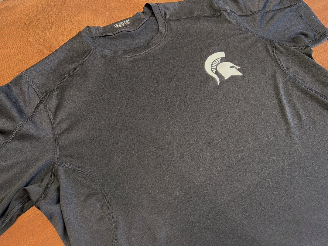 Michigan State Spartans MSU OGIO Endurance Spartan Helmet - Unisex Short Sleeve T-shirt