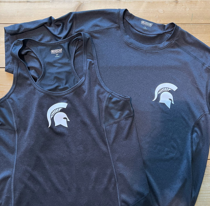 Michigan State Spartans MSU OGIO Endurance Spartan Helmet - Unisex Short Sleeve T-shirt