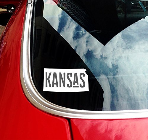 State of Kansas Car Decal - Nudge Printing