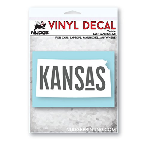 State of Kansas Car Decal - Nudge Printing