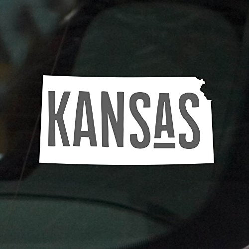 State of Kansas Car Decal - Nudge Printing