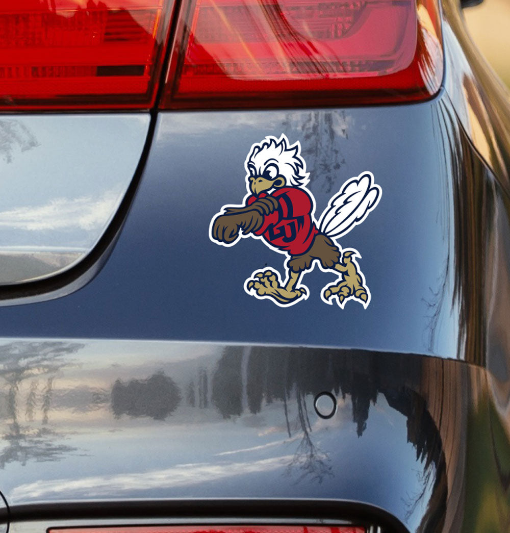 Liberty University Sparky Mascot Car Decal