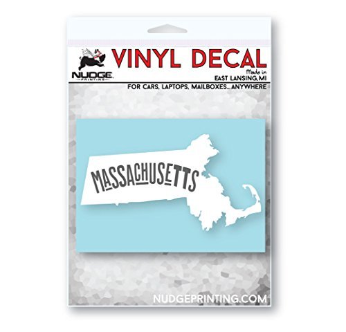 State of Massachusetts Car Decal - Nudge Printing