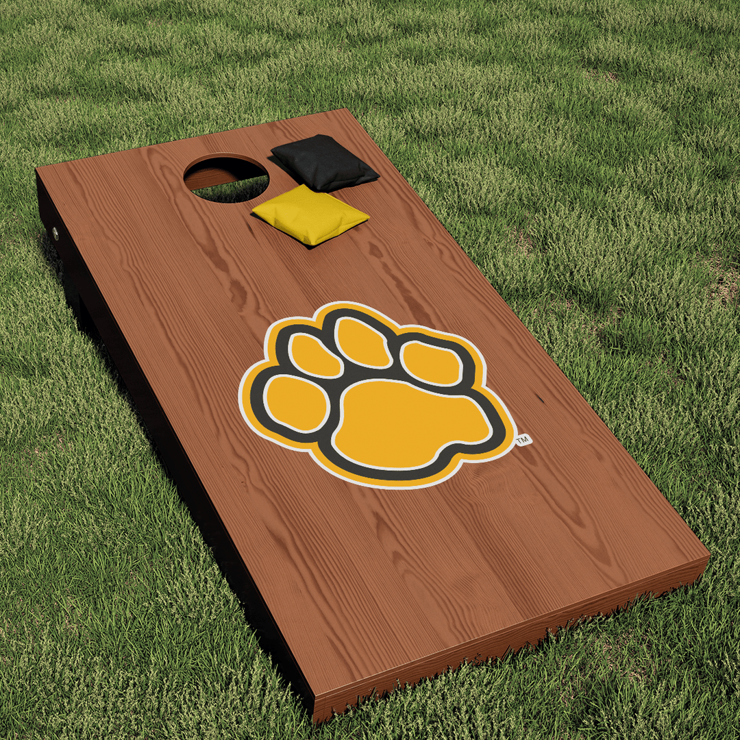 UMBC Retriever Paw Logo Cornhole Decal