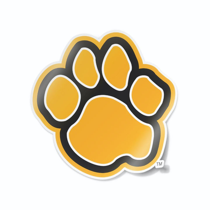 UMBC Retrievers Paw Logo Car Decal Bumper Sticker