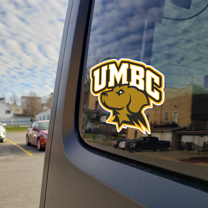UMBC Retrievers Primary Logo Car Decal Bumper Sticker