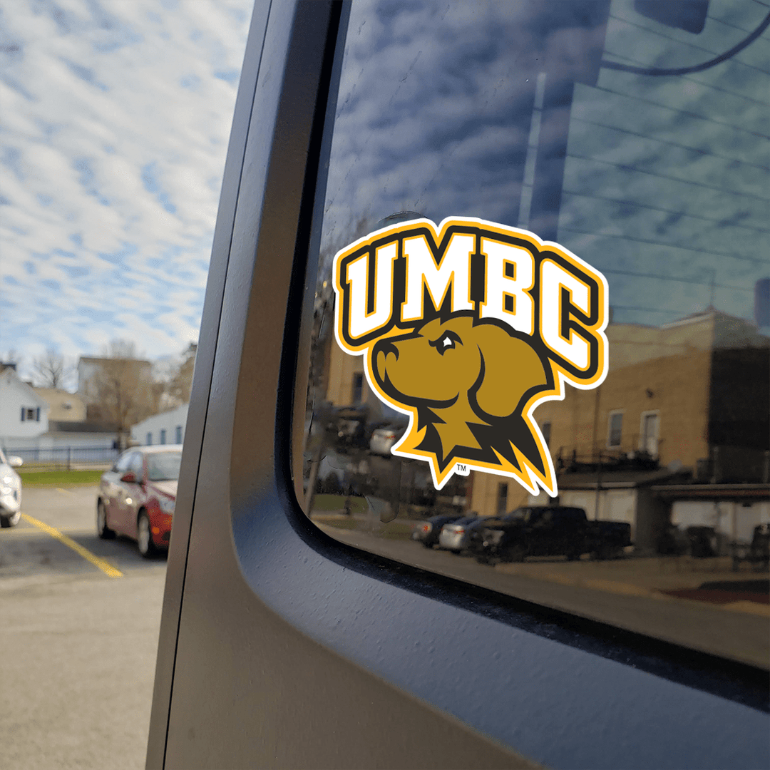 UMBC Retrievers Primary Logo Car Decal Bumper Sticker