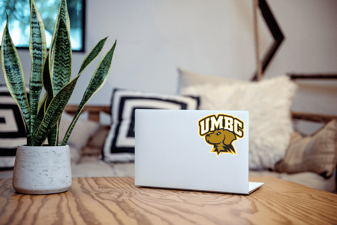 UMBC Retrievers Primary Logo Car Decal Bumper Sticker