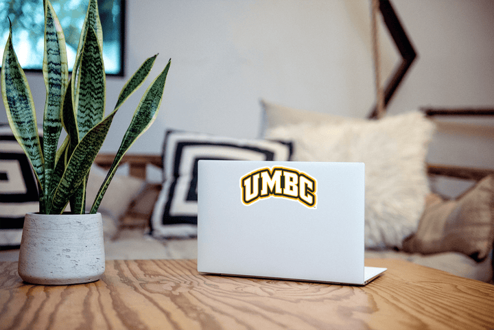 UMBC Retrievers Block UMBC Car Decal