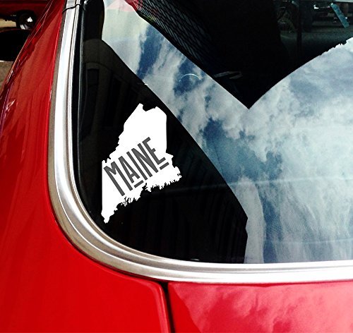 State of Maine Car Decal - Nudge Printing