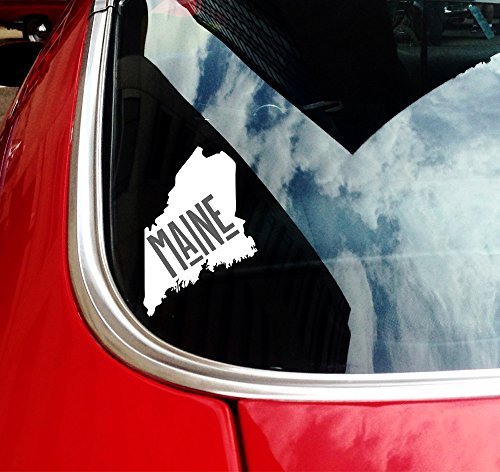 State of Maine Car Decal - Nudge Printing