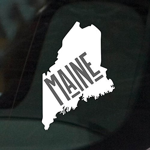State of Maine Car Decal - Nudge Printing