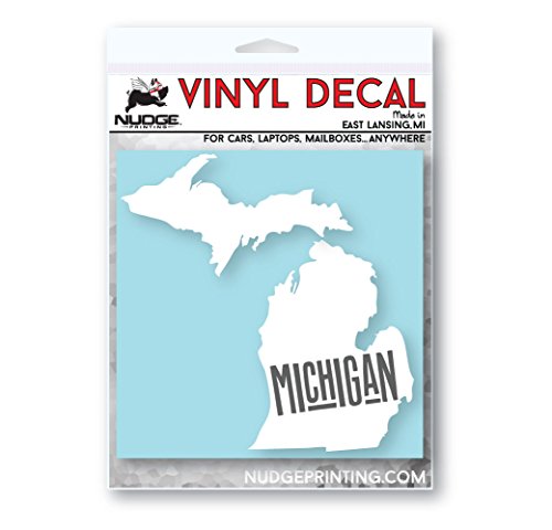 State of Michigan Car Decal - Nudge Printing