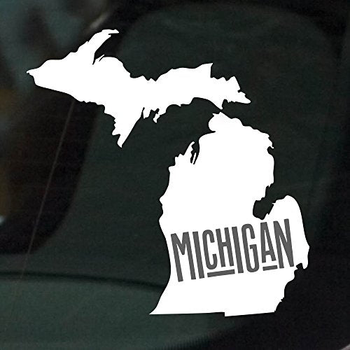 State of Michigan Car Decal - Nudge Printing