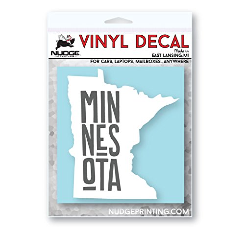 State of Minnesota Car Decal - Nudge Printing