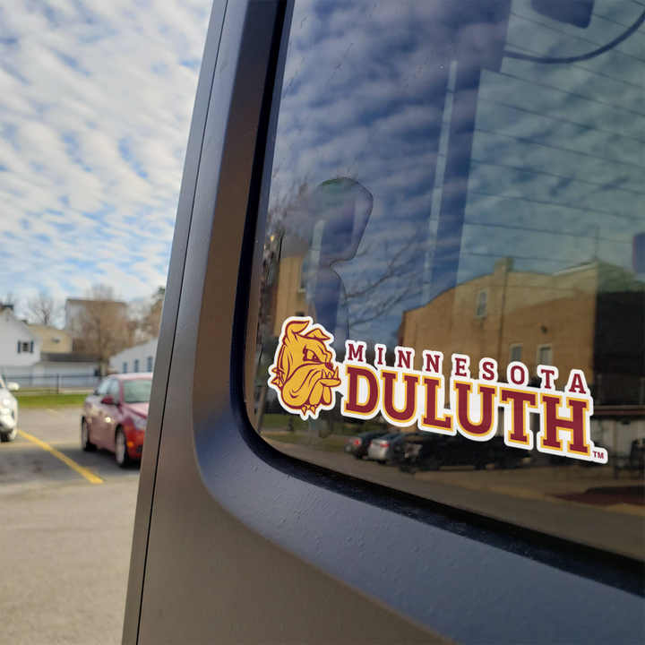 Minnesota-Duluth Full Wordmark Logo Car Decal Bumper Sticker
