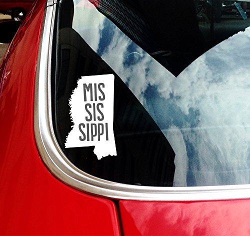 State of Mississippi Car Decal - Nudge Printing