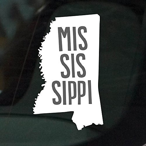 State of Mississippi Car Decal - Nudge Printing